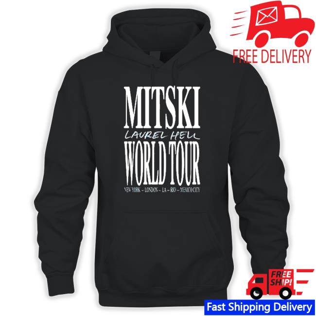 Mitski official store world tour T-Shirt Mitski official store world tour Hooded Sweatshirt