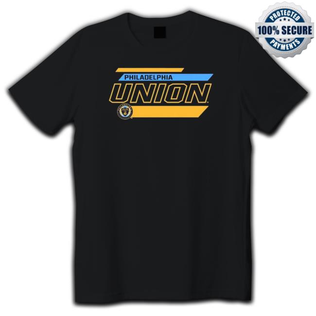 Men’s Philadelphia Union Navy Rising Bars Shirt Official Men’s Philadelphia Union Navy Rising Bars Shirt