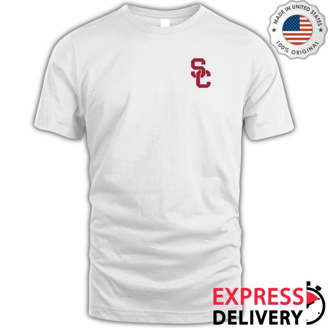 USC Trojans Men's Vineyard Vines White Travel Sweatshirt USC Trojans Men's Vineyard Vines White Travel Sweatshirt
