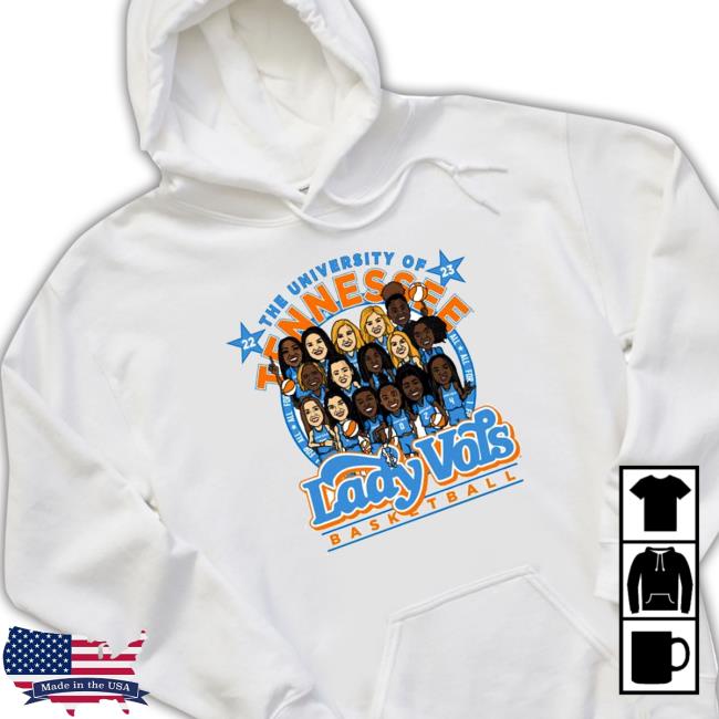 Official 2023 The University of Tennessee Lady Vols Basketball T Shirt