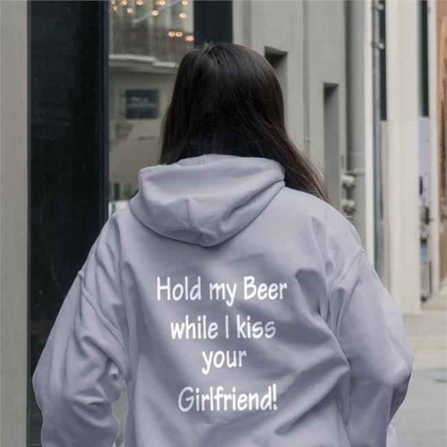 Funny Shirts That Go Hard Hold My Beer While I Kiss Your Girlfriend Shirt