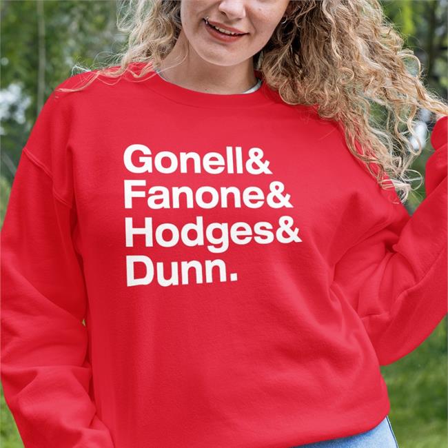 Gonell & Fanone & Hodges & Dunn Sweatshirt Gonell & Fanone & Hodges & Dunn Sweatshirt by Ashley