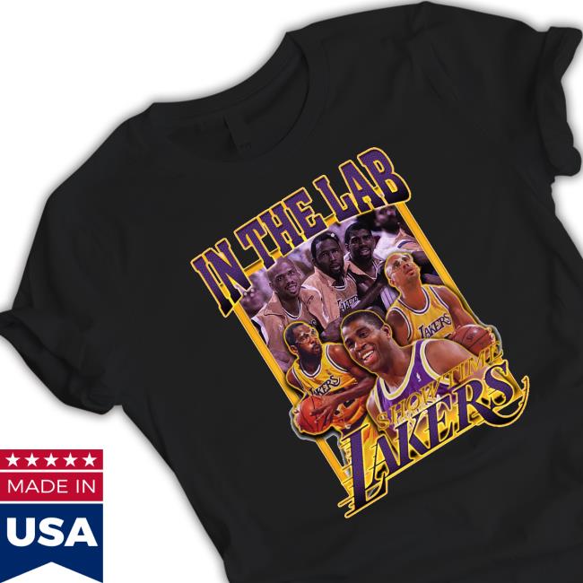 lakers in the lab The Legends Tee - Showtime Lakers Tee lakers in the lab The Legends Tee - Showtime Lakers Shirt