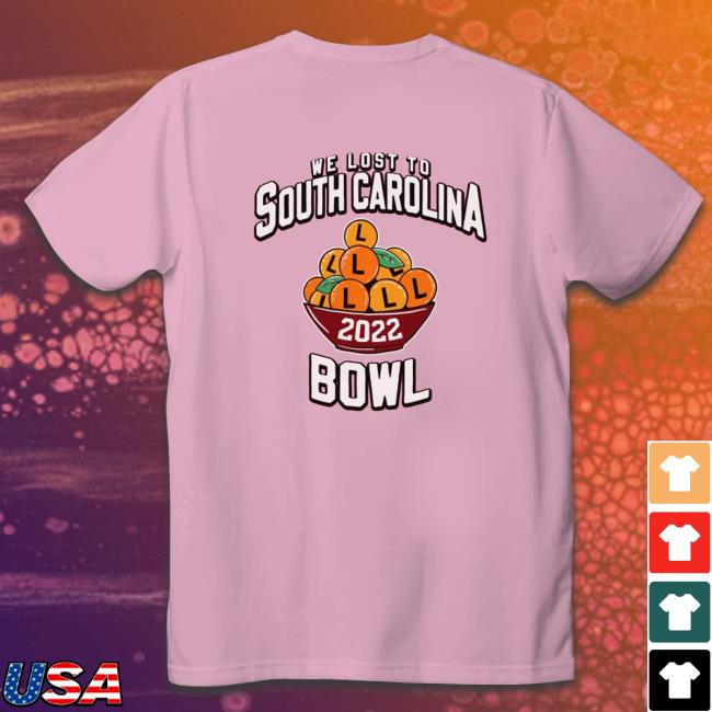 Official we lost to south carolina bowl Long Sleeve Tee Official we lost to south carolina bowl T-Shirt