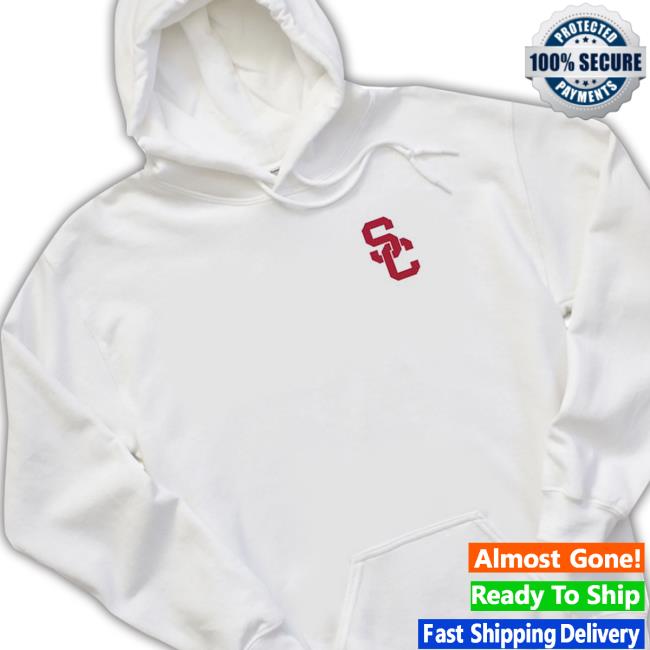USC Trojans Men's Vineyard Vines White Travel Sweatshirt Official USC Trojans Men's Vineyard Vines White Travel Tee